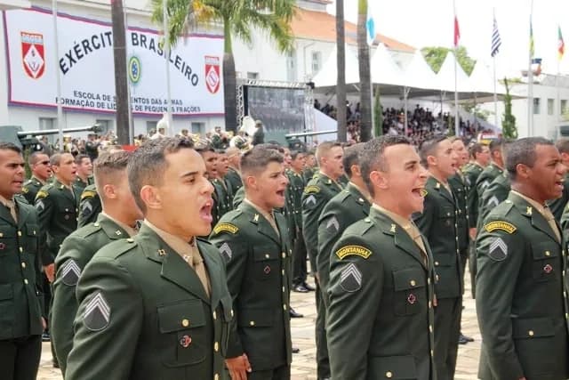 concurso militar: formação