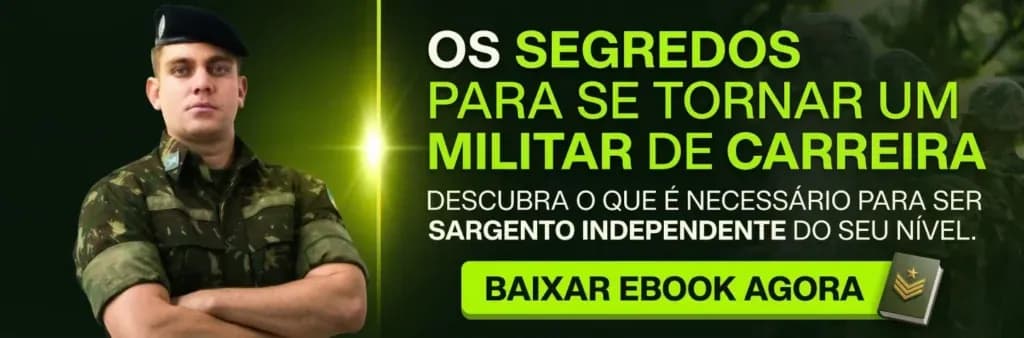 Banner do curso preparatório ESA Eu Militar — edital 2026