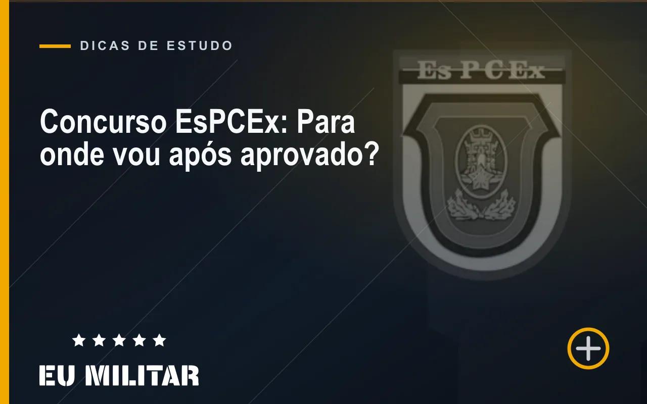 Capa do artigo: Concurso EsPCEx: Para onde vou após aprovado?