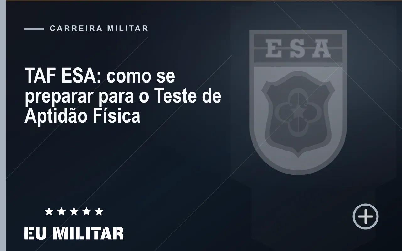 Capa do artigo: TAF ESA: como se preparar para o Teste de Aptidão Física
